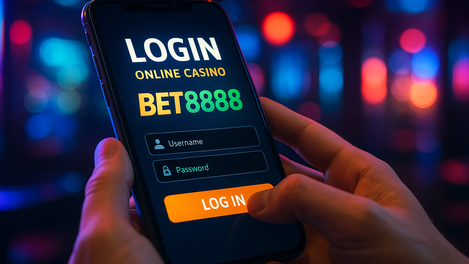 Login no Cassino BET8888